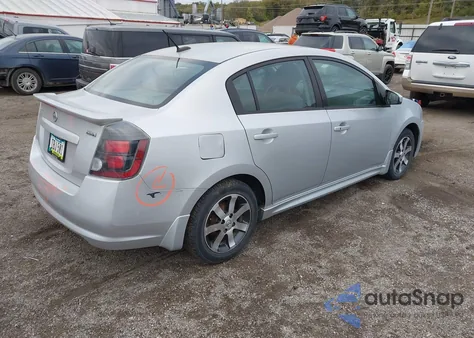 2012 Nissan Sentra 2.0 Sr из США, поврежденный, VIN 3N1AB6AP9CL752125